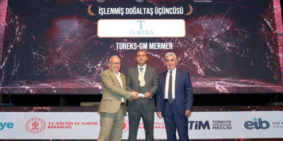 Tureks Doğal Taş İhracatında 2025 Performansıyla Dört Ayrı Ödül Kazandı